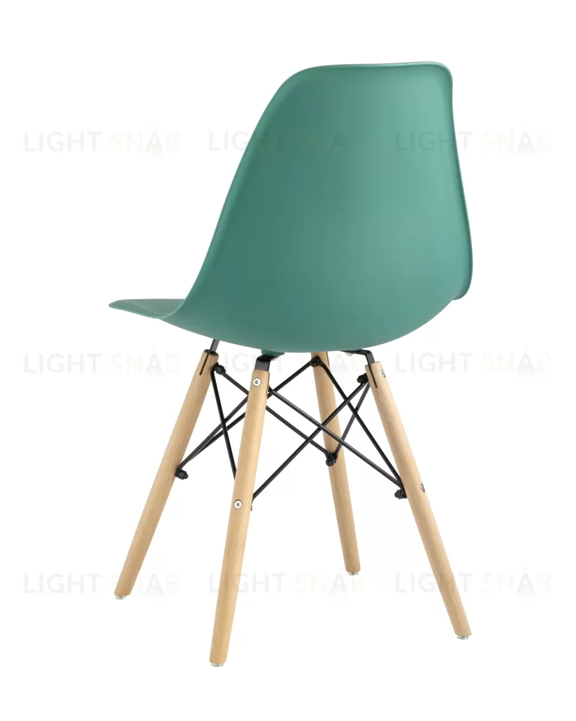 Стул Eames Style DSW серо-зеленый x4 УТ000035180