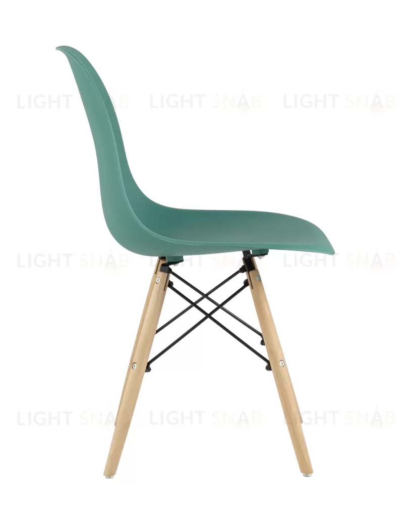 Стул Eames Style DSW серо-зеленый x4 УТ000035180