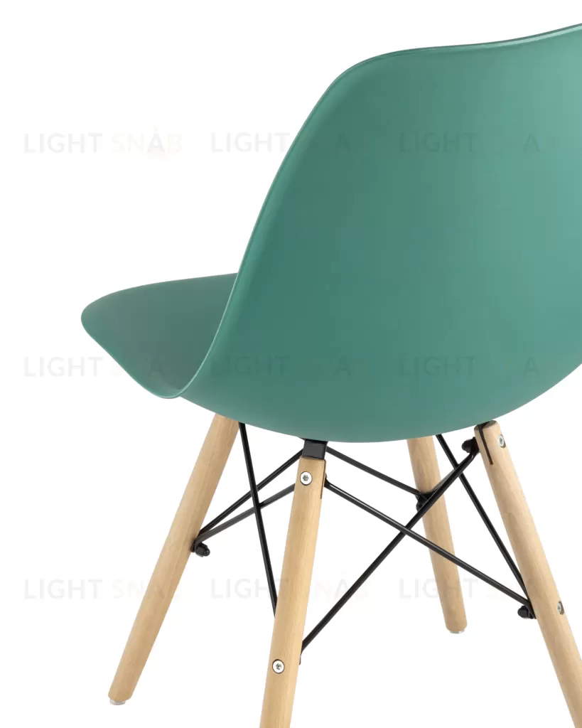 Стул Eames Style DSW серо-зеленый x4 УТ000035180