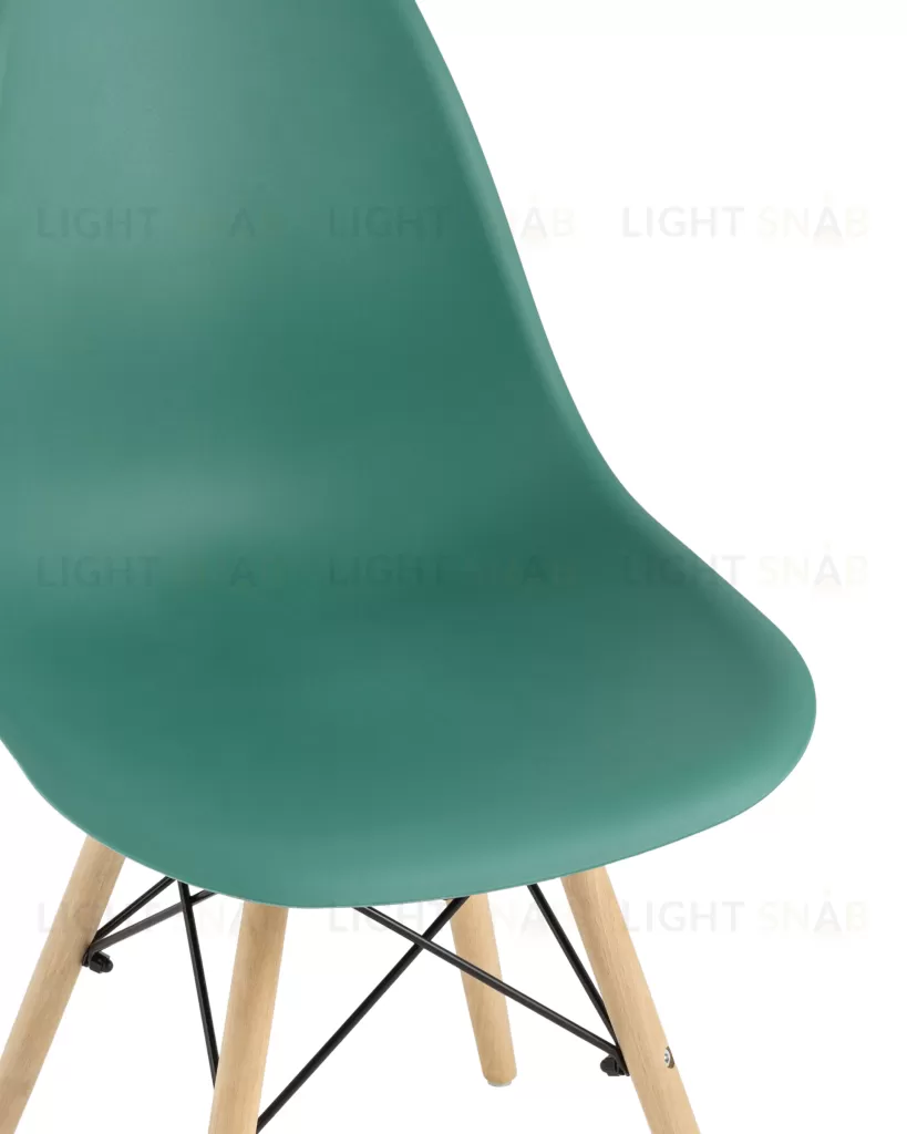 Стул Eames Style DSW серо-зеленый x4 УТ000035180