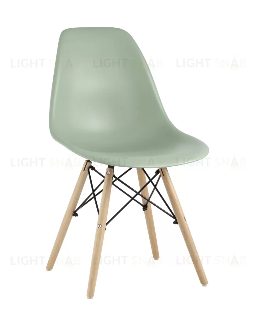 Стул Eames Style DSW серо-зеленый УТ000031358