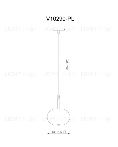 Светильник подвесной Moderli V10290-PL Cute УТ000034912