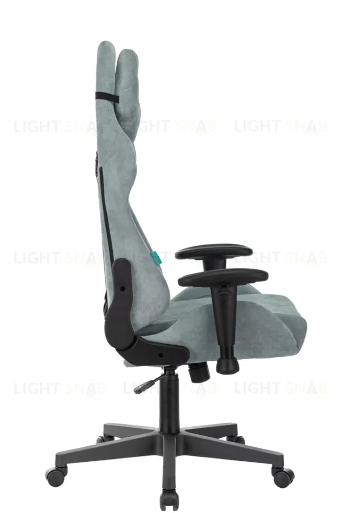 Кресло игровое Бюрократ VIKING KNIGHT LT28 FABRIC серо-голубой УТ000003344