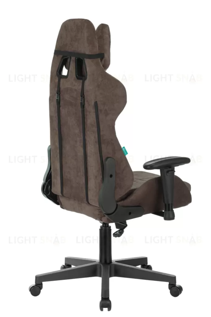 Кресло игровое Бюрократ VIKING KNIGHT LT10 FABRIC коричневый УТ000003153