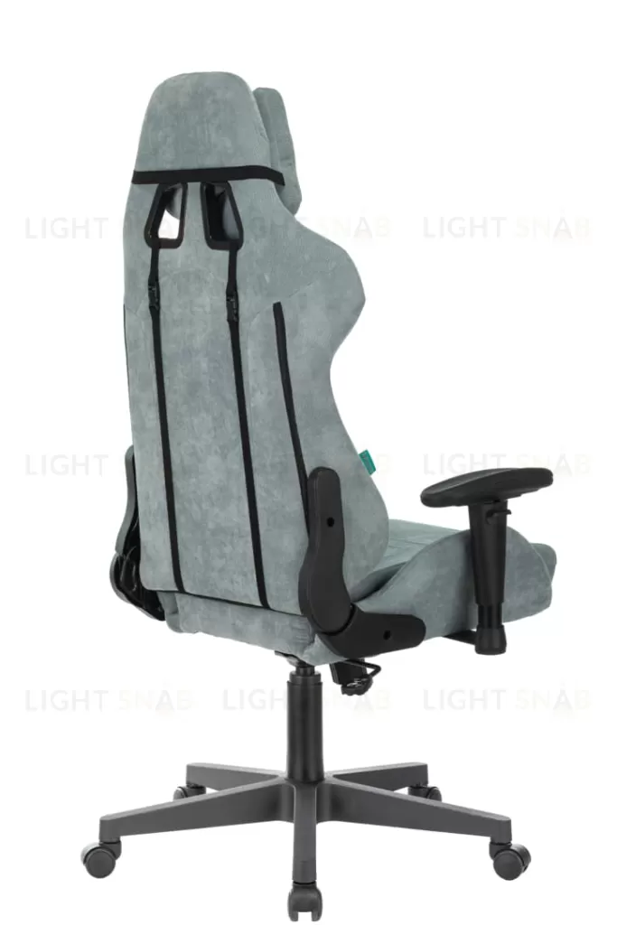 Кресло игровое Бюрократ VIKING KNIGHT LT28 FABRIC серо-голубой УТ000003344