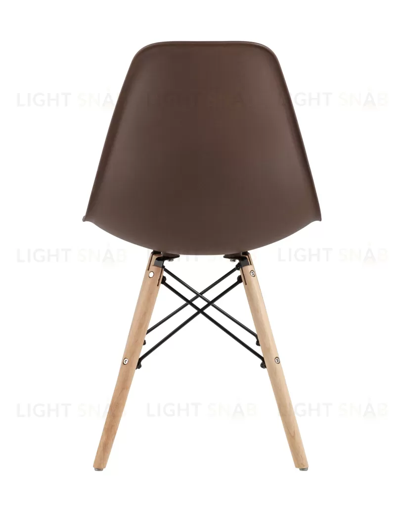 Стул Eames Style DSW коричневый УТ000002356