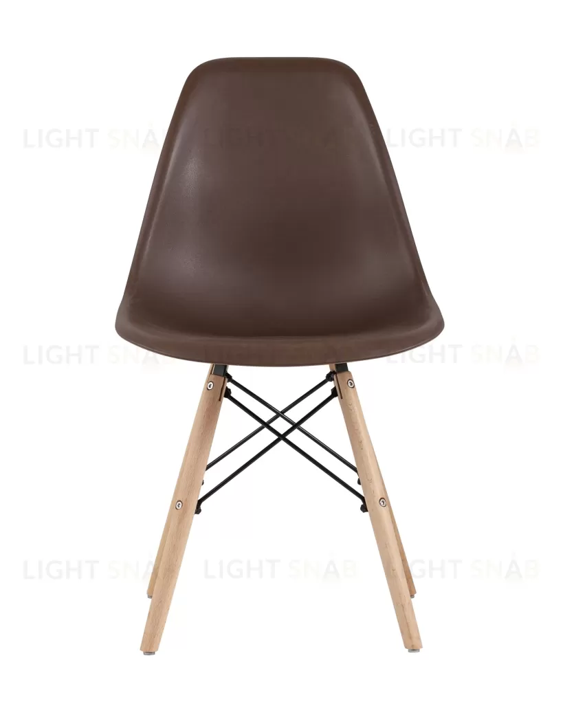 Стул Eames Style DSW коричневый УТ000002356