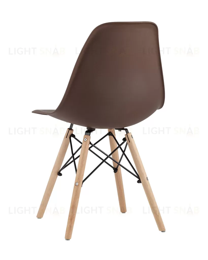 Стул Eames Style DSW коричневый УТ000002356