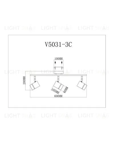 Спот Moderli V5031-3C David УТ000026065