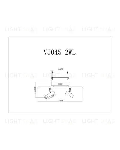 Светодиодный спот Moderli V5045-2WL Right УТ000026071