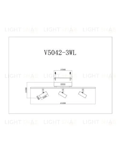 Светодиодный спот Moderli V5042-3WL Right УТ000026068