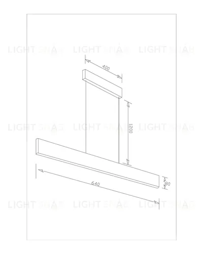 Светодиодный подвесной светильник Moderli V2430-PL Fashion LED*19W УТ000017296