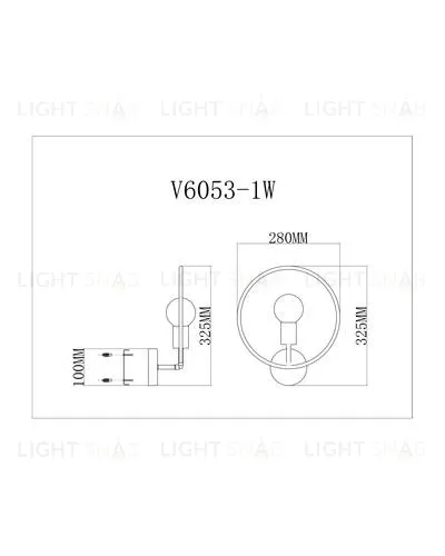 Настенный светильник Moderli V6053-1W Sachara УТ000026099