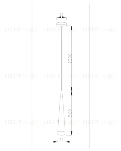 Светодиодный подвесной светильник Moderli V2364-PL Capital LED*3W УТ000017284