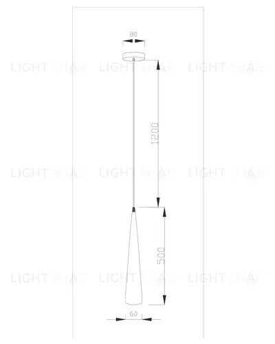 Светодиодный подвесной светильник Moderli V2350-PL Epoch LED*3W УТ000017275