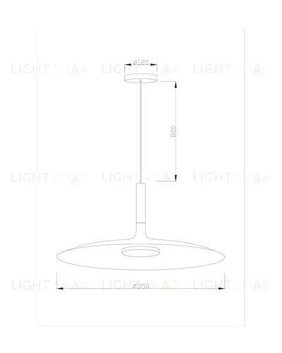 Подвесной светильник Moderli V2220-PL Metrix LED*5W УТ000017243