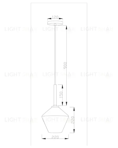 Подвесной светильник Moderli V2150-P Aymie 1*E27*60W УТ000017231