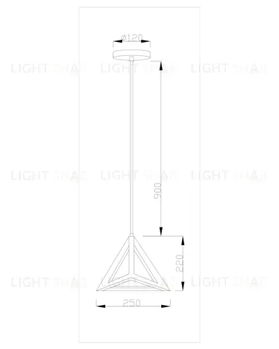 Подвесной светильник Moderli V1620-1P Ambiente 1*E27*60W УТ000017105