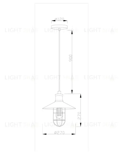 Подвесной светильник Moderli V1381-1P Ride 1*E27*60W УТ000017077