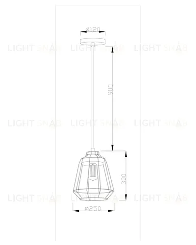 Подвесной светильник Moderli V1370-1P Hozy 1*E27*60W УТ000017074