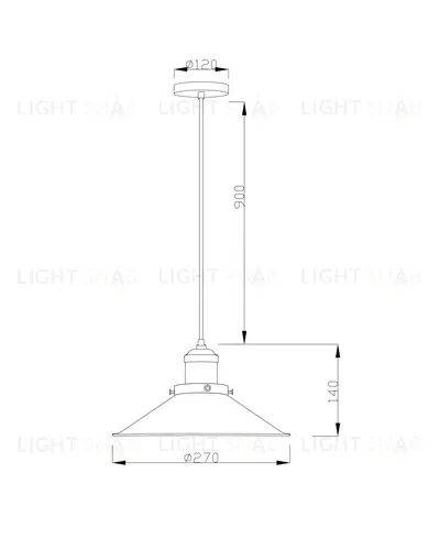 Подвесной светильник Moderli V1343-1P Night 1*E27*60W УТ000017068