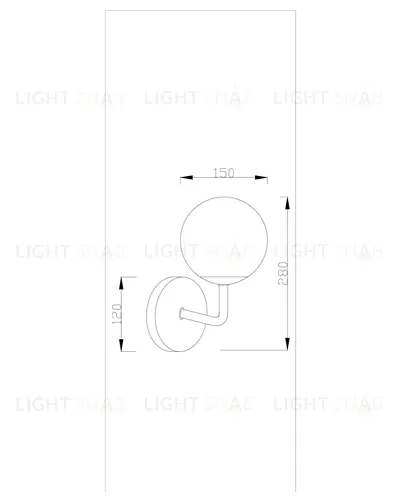 Бра Moderli V2055-W Covey 1*G9*5W УТ000017201