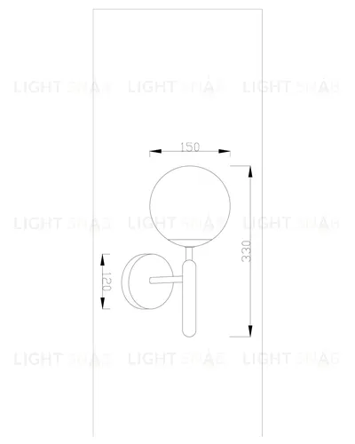 Бра Moderli V2053-W Covey 1*G9*5W УТ000017199