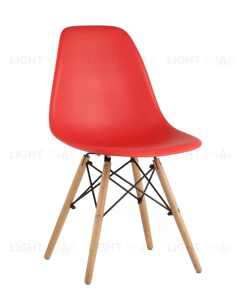 Стул Eames DSW красный x4 УТ000005354