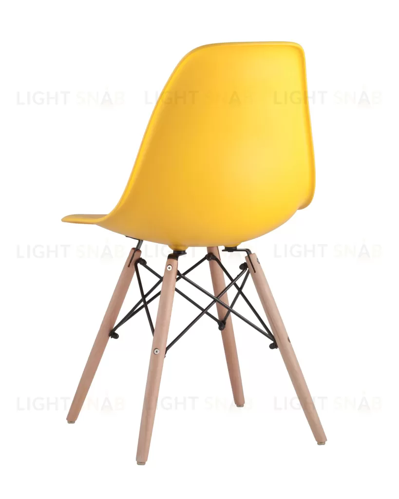 Стул Eames DSW желтый x4 УТ000005353