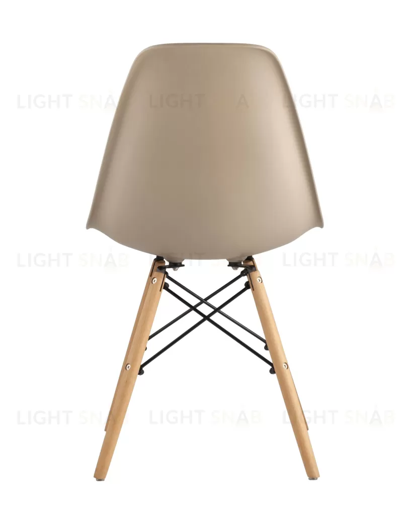 Стул Eames DSW бежевый x4 УТ000005356