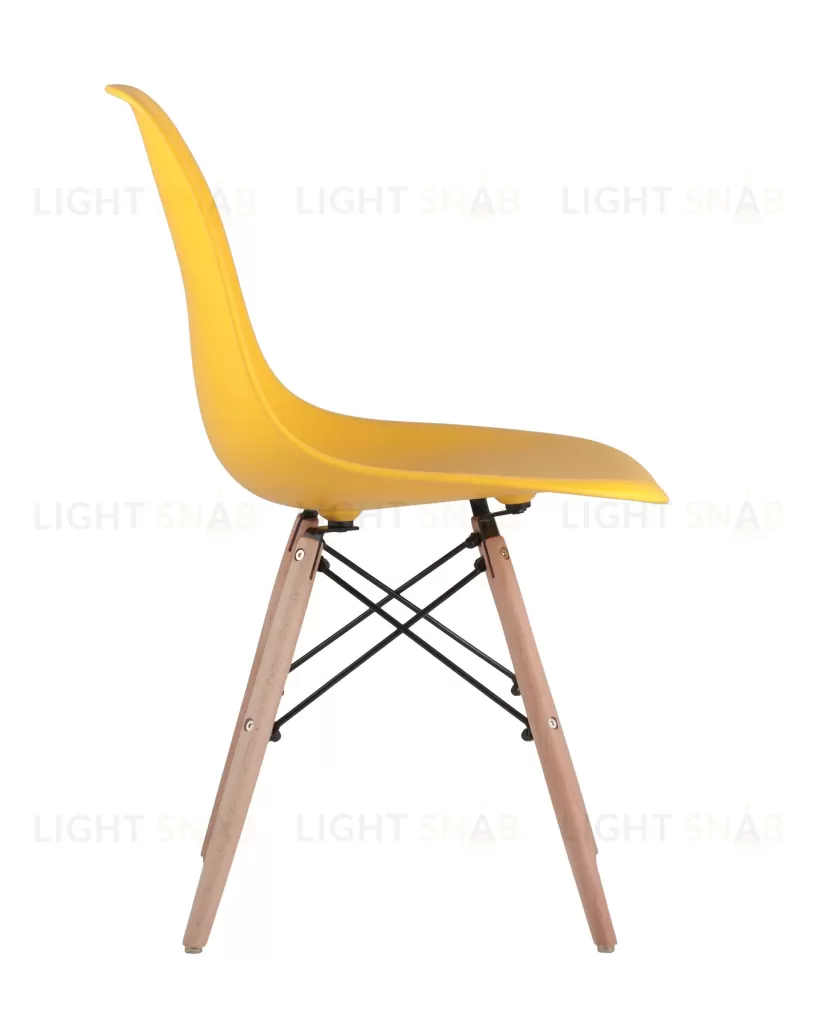 Стул Eames DSW желтый x4 УТ000005353