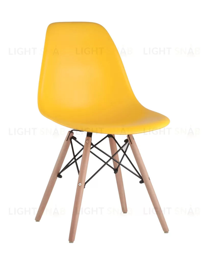 Стул Eames DSW желтый x4 УТ000005353