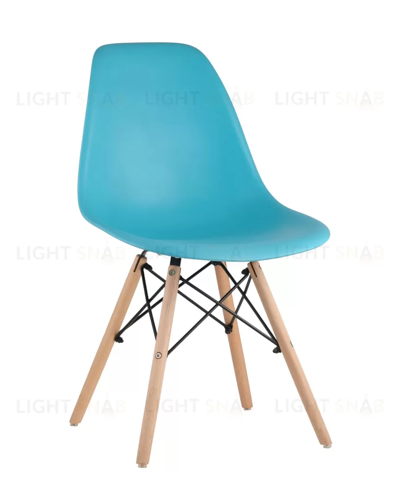 Стул Eames DSW бирюзовый x4 УТ000005352