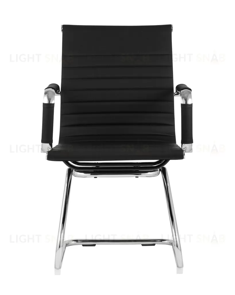 Кресло для посетителей TopChairs Visit черное УТ000001929