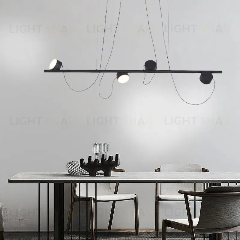 Люстра UTSIDEN M-1062S-4/BK