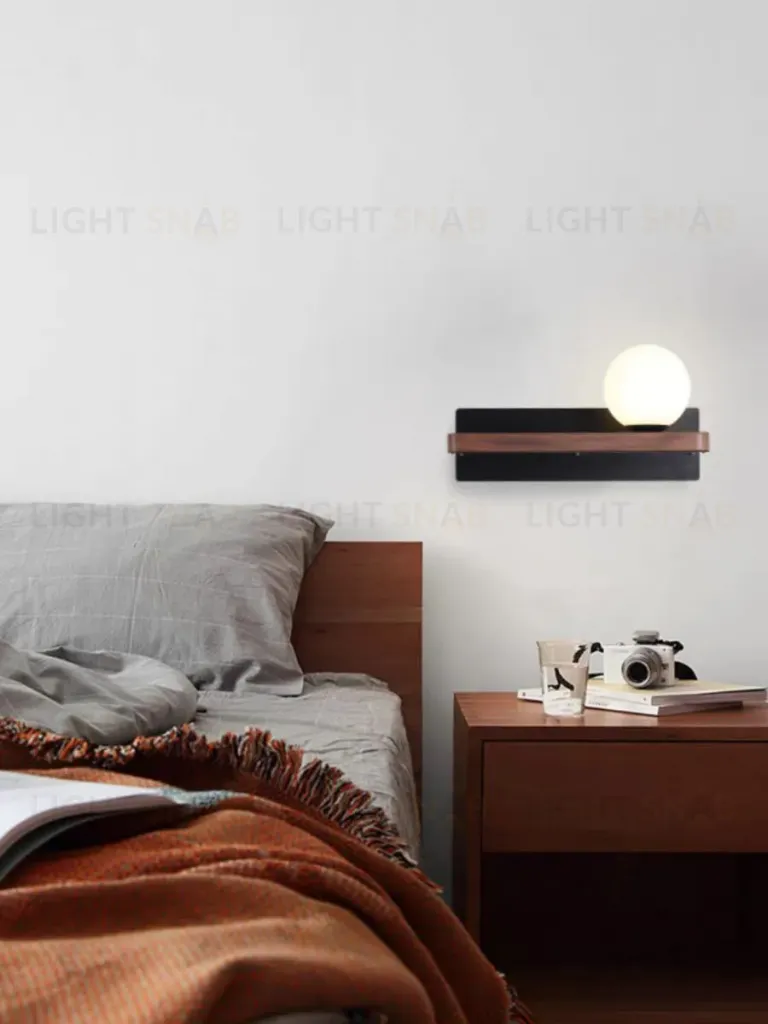 Настенный светильник (Бра) KALPY Romatti N-260W/BK