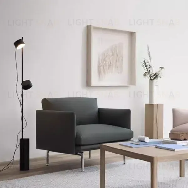 Торшер UTSIDEN M-1062F/BK