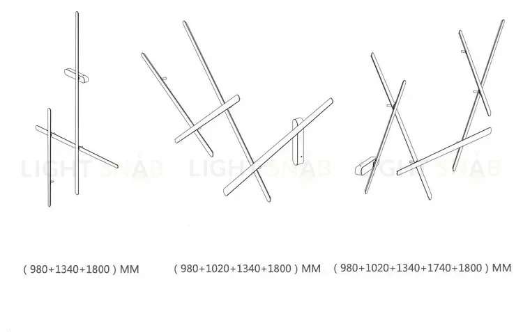 Настенный светильник (Бра) SPARKS W468