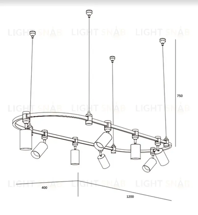 Люстра JAMER YM-T002