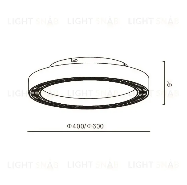 Потолочный светильник PIASTRA PT11118