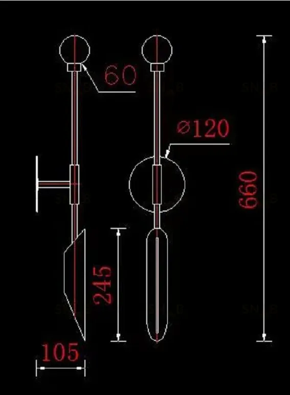 Настенный светильник (Бра) LARDER W984