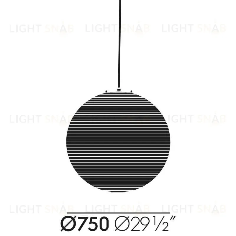 Подвесной светильник AKARI ROUND by Vitra OPD5258