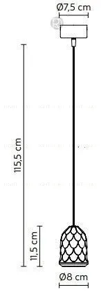 Подвесной светильник SHERWOOD E ROBIN by KARMAN OPD5126