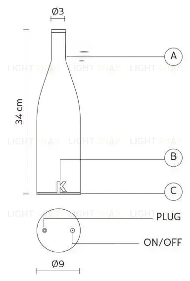 Настольная лампа BACCO by KARMAN ON5112