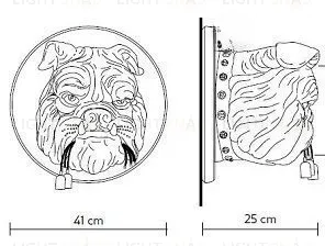 Настенный светильник (Бра) AMSTERDAM by KARMAN OW5113