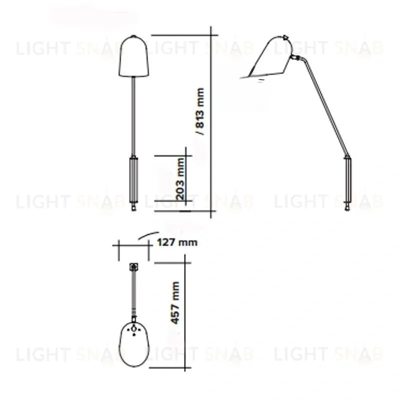 Настенный светильник (Бра) KOPP W3254