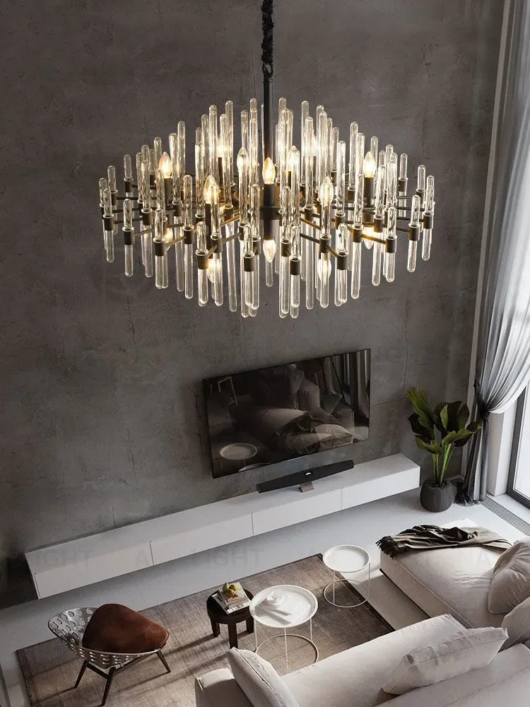 Люстра GLASS STALACTITES L2949