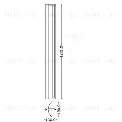 Настенный светильник (Бра) ARETE W1874