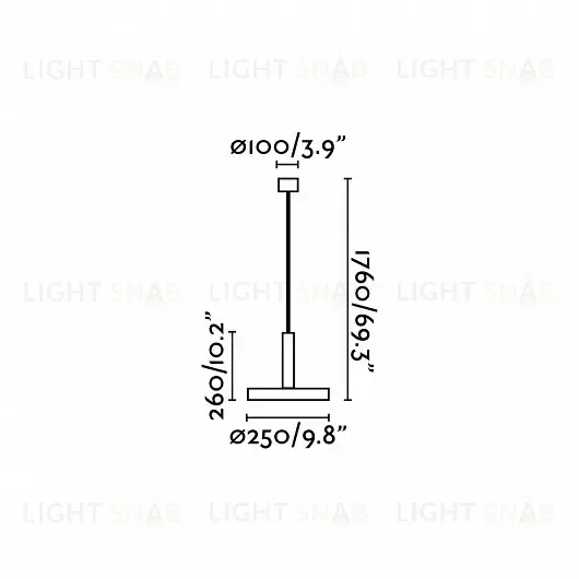 Подвесной светильник Faro Whizz gold+black 20161 20161