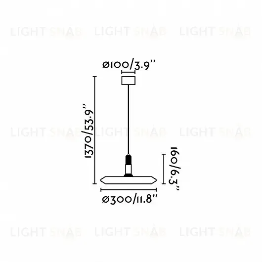 Подвесной светильник Faro Planet white 65046 65046